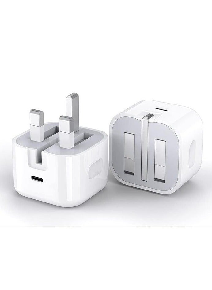 BSNL Wall charger PD 20W Fast Charger | USB C Wall Fast Charger with USB C to Lightning Cable Compatible with iPhone and Android phones. - Image 1